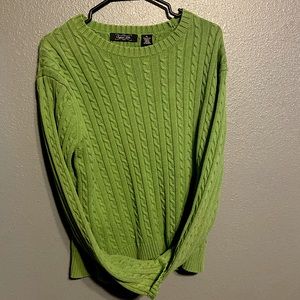 Crystal Kobe Green Women’s Knit Sweater